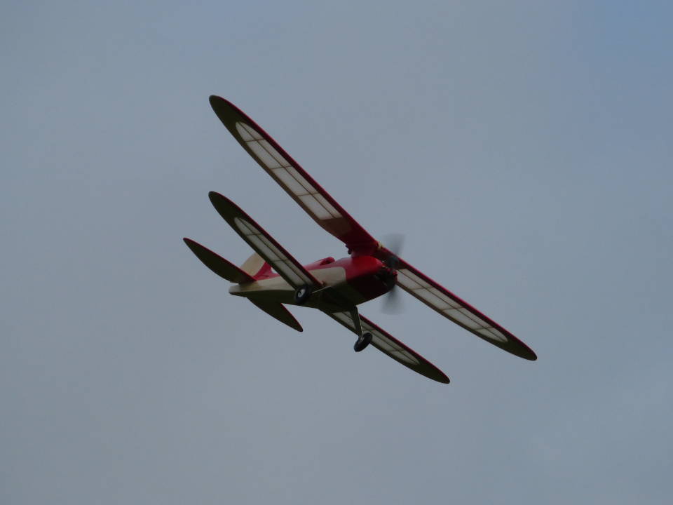 Bi-Plane in flight